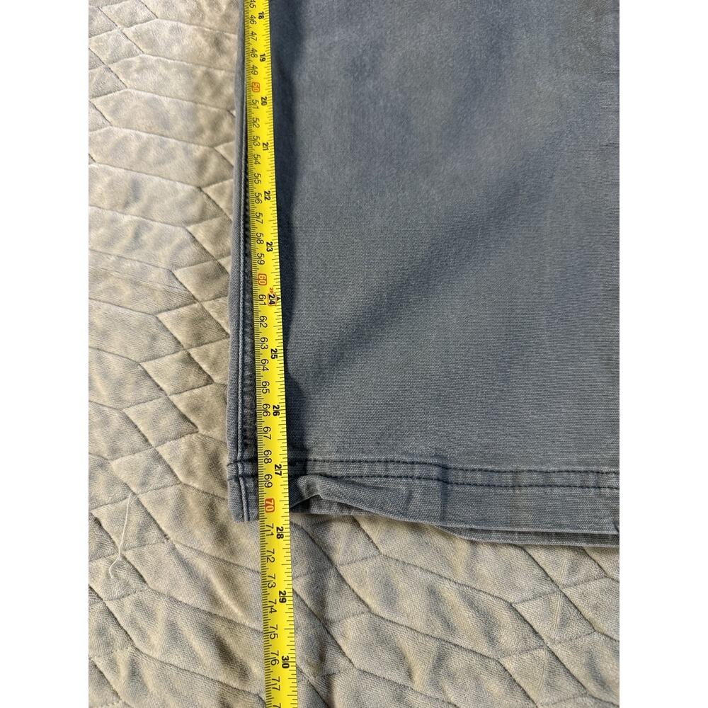 American Eagle Outfitters Women’s Gray Stretch Cargo Pants Regular Straight - Picture 6 of 11